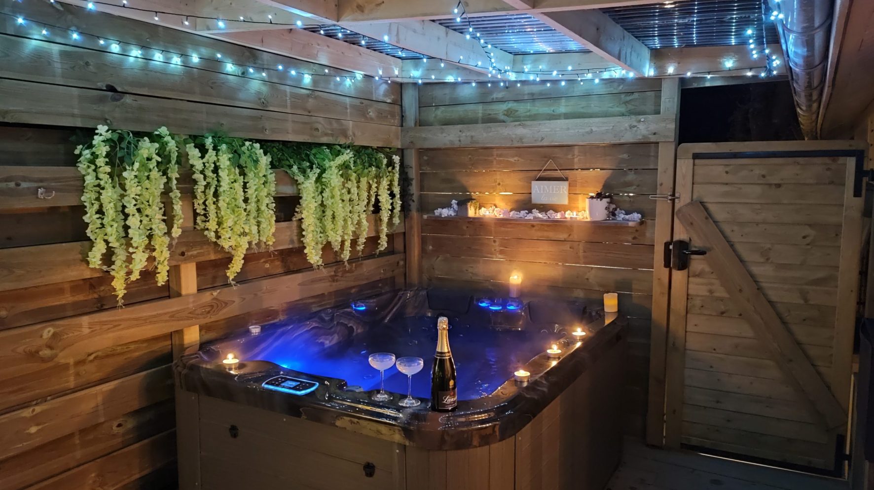Chambre avec jacuzzi Nuit insolite