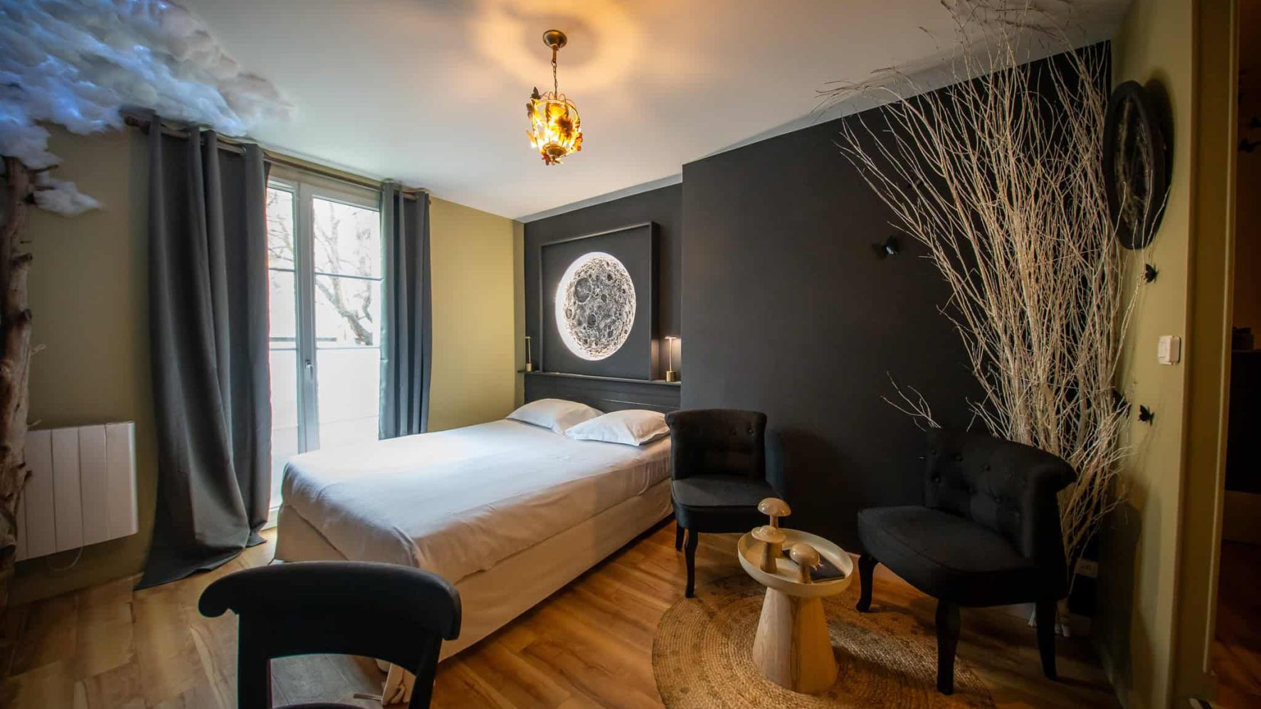 chambre avec jacuzzi Nuit insolite au clair de lune